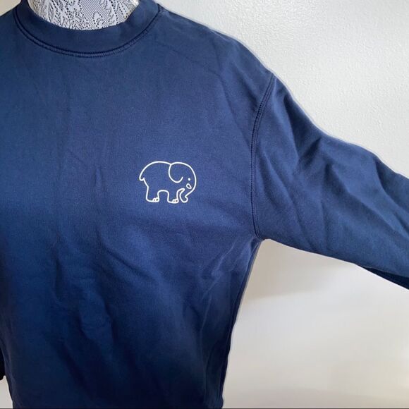 Ivory Ella navy and white crewneck - Picture 9 of 10